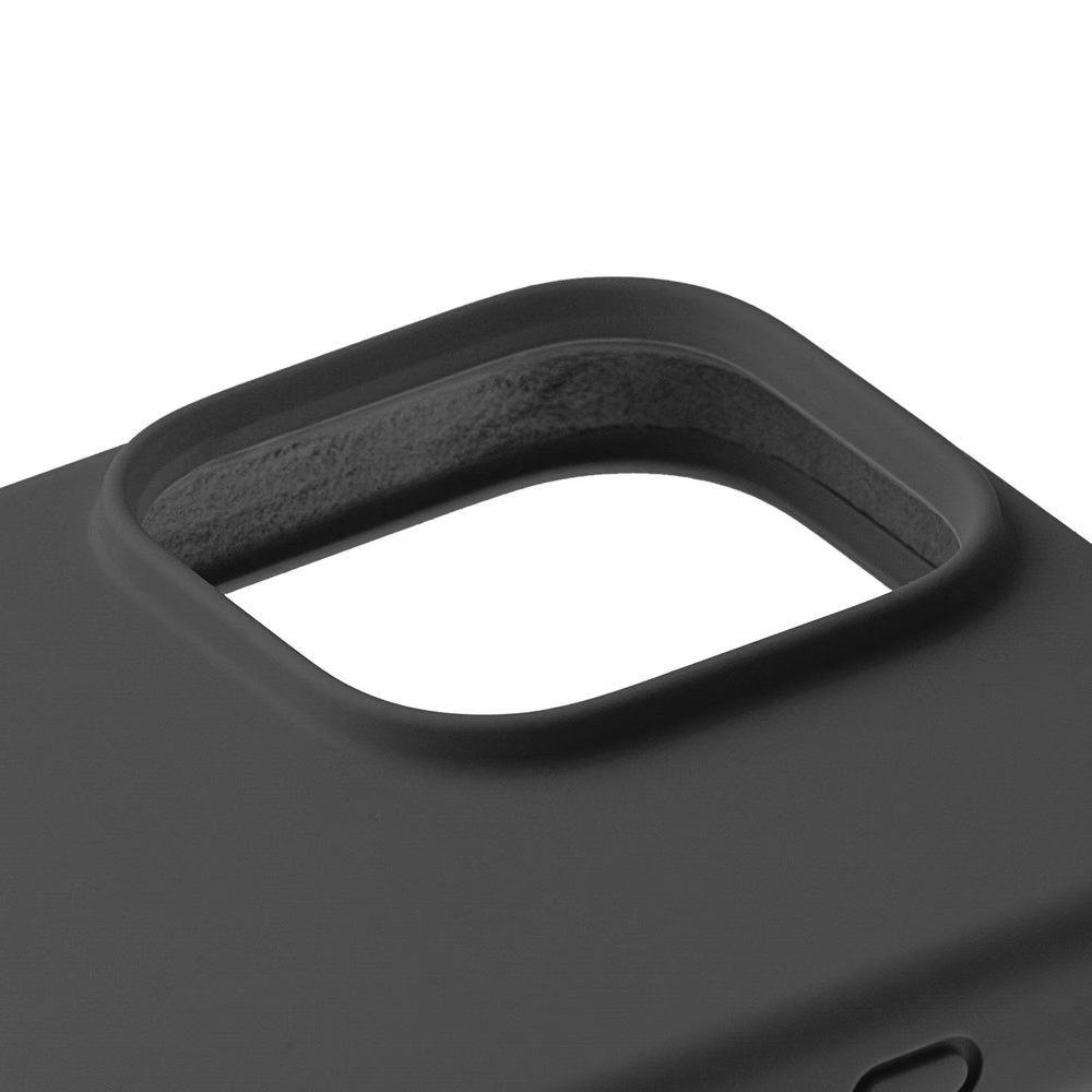 Чехол защитный uBear Touch Mag Case iPhone 16 Pro Max, силикон, софт-тач, черный